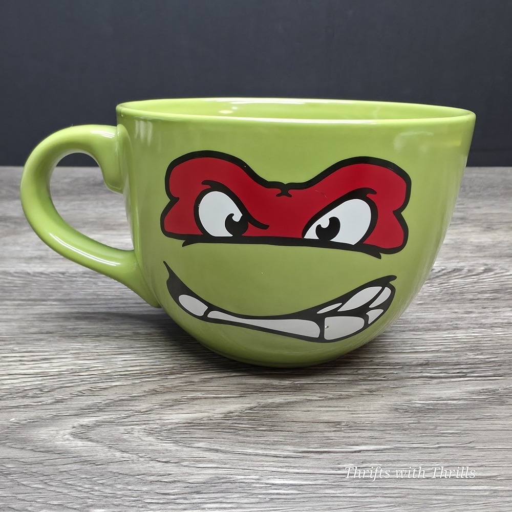 2013 Teenage Mutant Ninja Turtles - ‎ Raphael - XL Soup Cup/Coffee Mug - 24oz